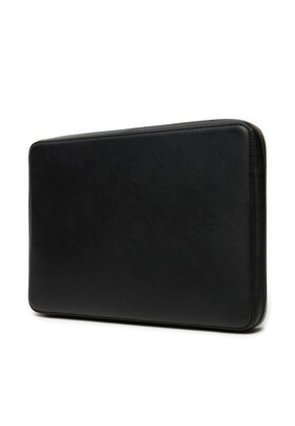 Calvin Klein Etui na laptopa Ck Sleek Folio K50K513035 Czarny. Kolor: czarny. Materiał: skóra