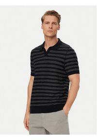 BOSS Polo H-Narciso 50560483 Granatowy Regular Fit. Typ kołnierza: polo. Kolor: niebieski. Materiał: bawełna #1