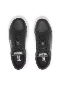 Just Cavalli Sneakersy 75RA3SB3 Czarny. Kolor: czarny