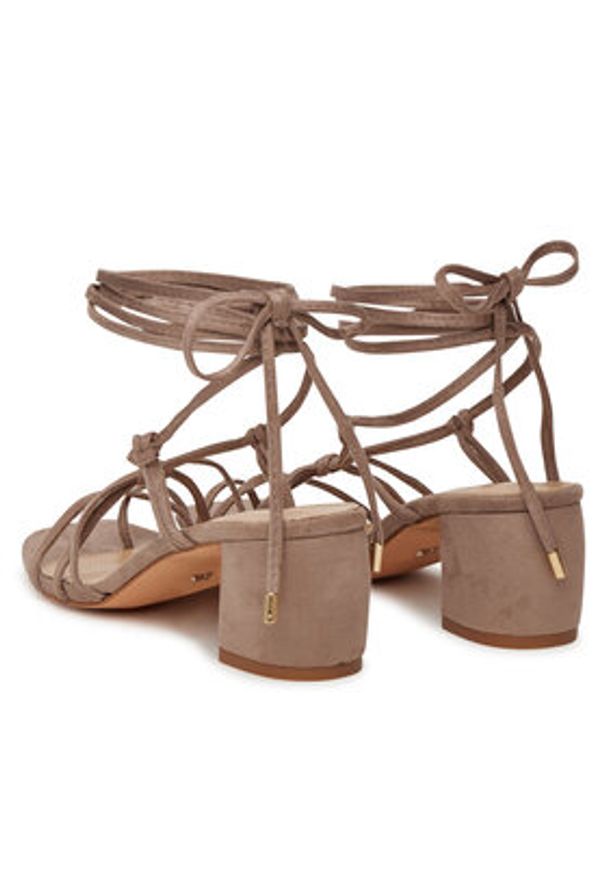 DeeZee Sandały 5661-1 Brązowy. Kolor: brązowy. Materiał: materiał