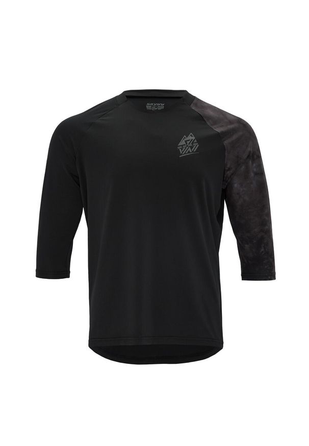 Jersey Silvini Brunello. Kolor: czarny, zielony, brązowy, wielokolorowy. Materiał: jersey. Sport: kolarstwo