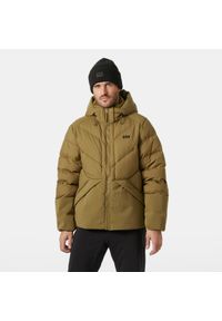 Kurtka puchowa Helly Hansen Village Down. Kolor: wielokolorowy, beżowy, brązowy. Materiał: puch #1