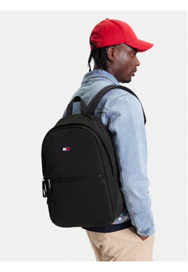 Tommy Jeans Plecak Tjm Urban Backpack AM0AM13404 Czarny. Kolor: czarny. Materiał: materiał