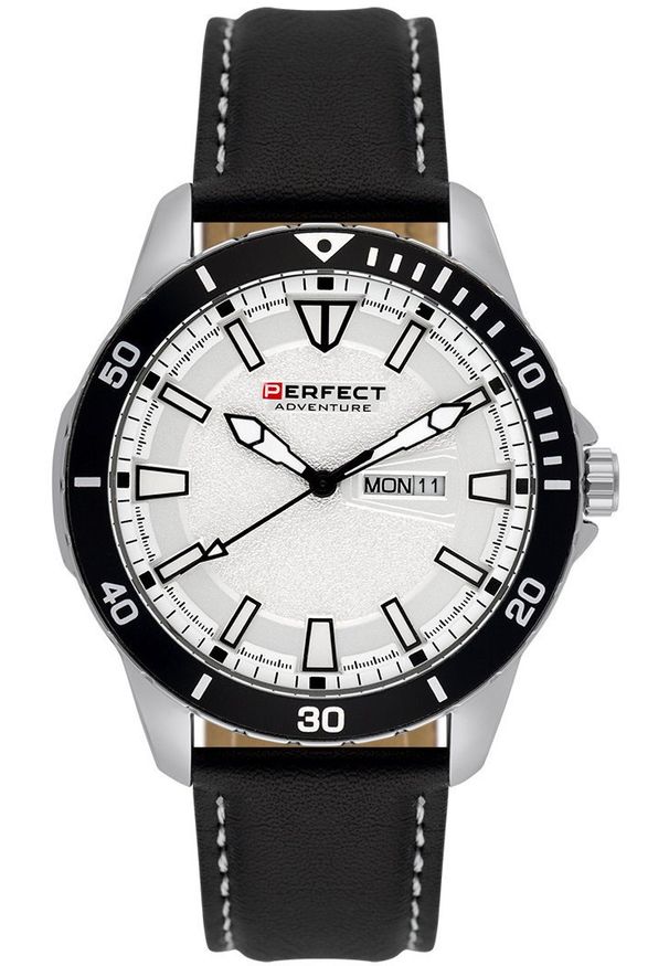 Zegarek Perfect W155D-01 męski sportowy 46 mm .. Styl: sportowy