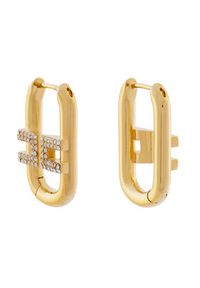 Elisabetta Franchi Kolczyki OR-20A-52E2-V200 Złoty. Materiał: metalowe. Kolor: złoty #4