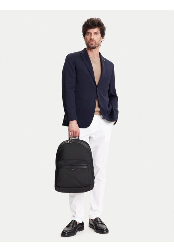 BOSS Plecak 50536170 Czarny. Kolor: czarny. Materiał: materiał