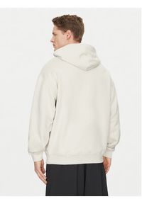 Adidas - adidas Bluza Premium Essentials JD3299 Beżowy Loose Fit. Kolor: beżowy. Materiał: bawełna #5