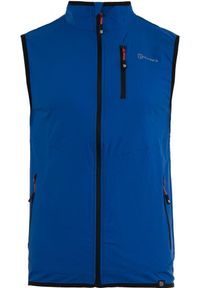 Munkees - Męski Vest McKees Callangate Royal Blue - luksusowa wełna L.. Kolor: wielokolorowy. Materiał: elastan, poliamid