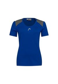 Head - T-Shirt damski CLUB 22 Tech. Kolor: niebieski. Materiał: poliester. Sport: tenis #1