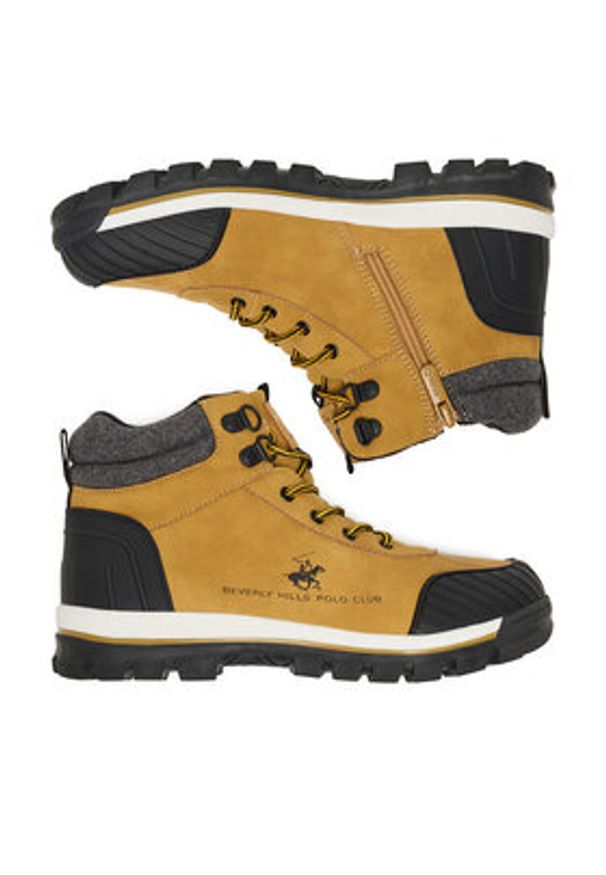 Beverly Hills Polo Club Trzewiki CEO-AVO-80857-006 Brązowy. Kolor: brązowy. Materiał: materiał, syntetyk