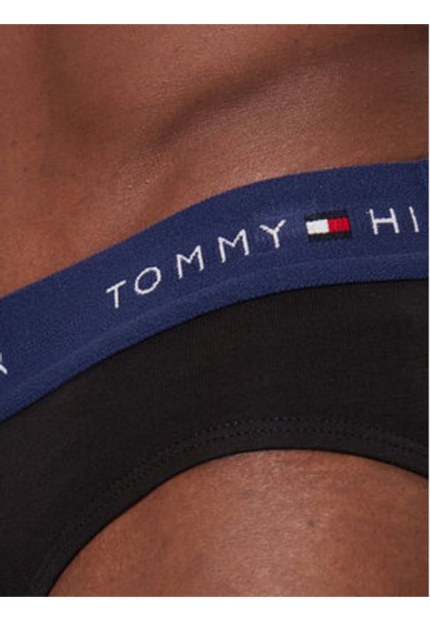 TOMMY HILFIGER - Tommy Hilfiger Komplet 3 par slipów UM0UM03471 Czarny. Kolor: czarny. Materiał: bawełna