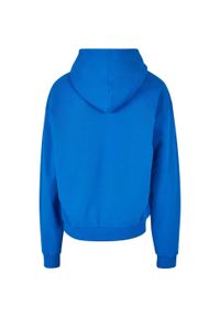 BUILD YOUR BRAND - Bawełniana Bluza Z Kapturem Dla Dorosłych Unisex Ultra Heavyweight Boxy Hoodie. Typ kołnierza: kaptur. Kolor: niebieski. Materiał: bawełna