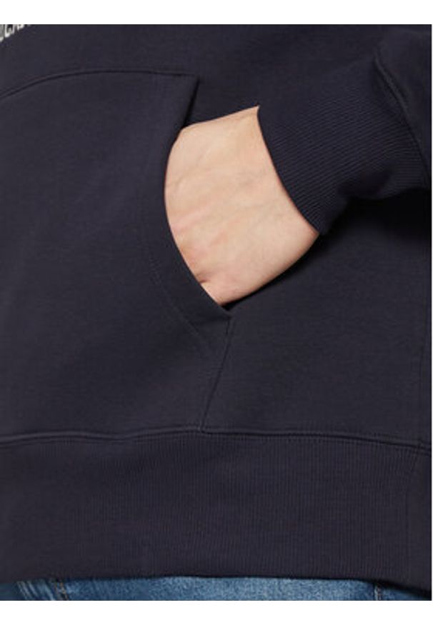 GANT - Gant Bluza 2044004 Granatowy Regular Fit. Kolor: niebieski. Materiał: bawełna