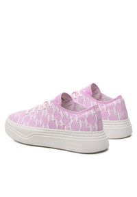Karl Lagerfeld - KARL LAGERFELD Sneakersy KL63421 Fioletowy. Kolor: fioletowy. Materiał: materiał #3