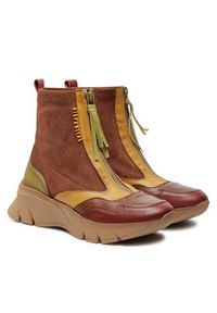 Hispanitas Botki Cervo-I24 CHI243628 Brązowy. Kolor: brązowy. Materiał: skóra #4