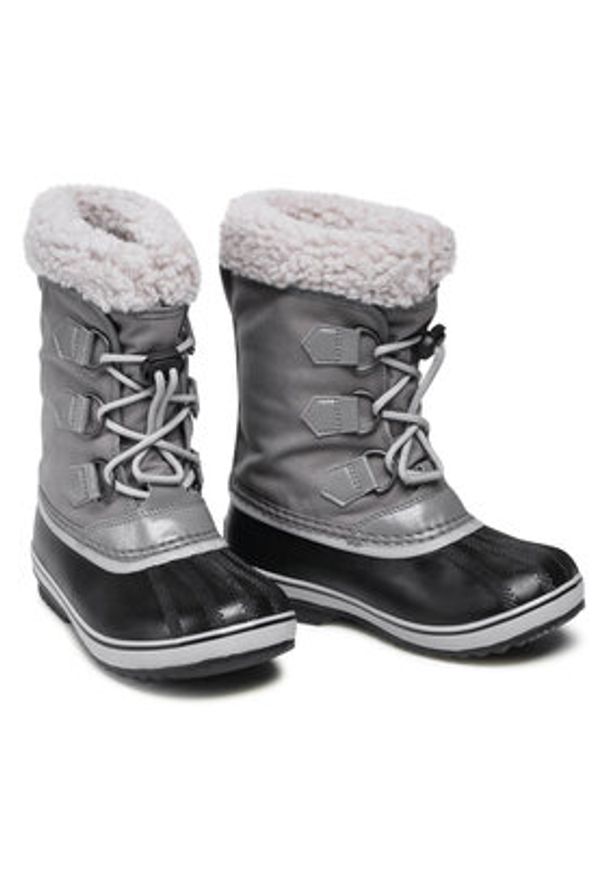 sorel - Sorel Śniegowce Yoot Pac Nylon Wp NY1962 Szary. Kolor: szary. Materiał: materiał