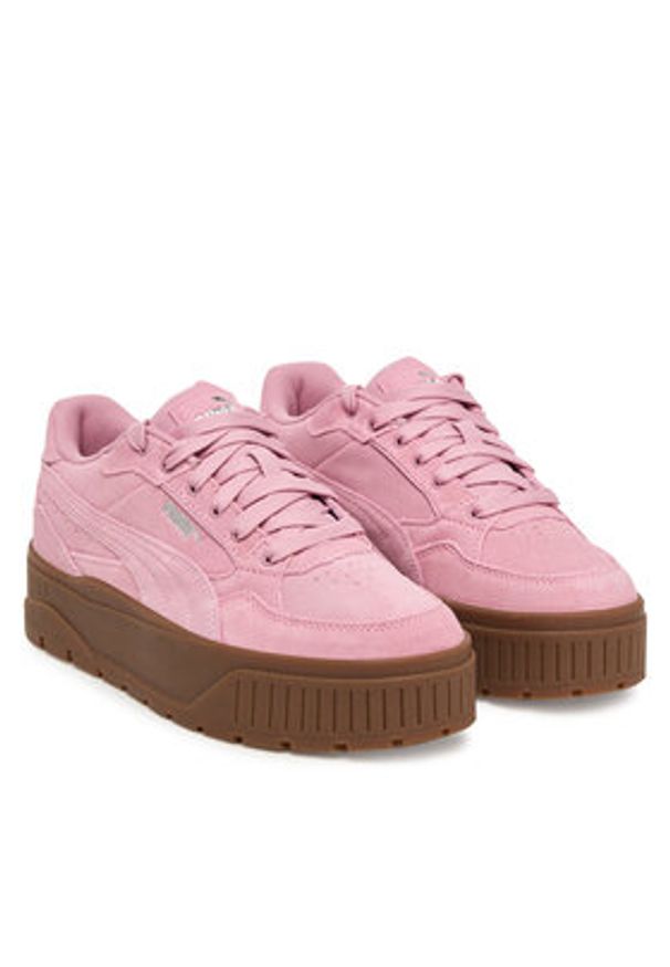 Puma Sneakersy Karmen II Idol SD 397462 13 Różowy. Kolor: różowy. Materiał: skóra, zamsz