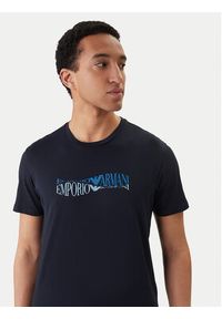 Emporio Armani T-Shirt EM000574 AF20451 FB335 Niebieski. Kolor: niebieski. Materiał: bawełna #4