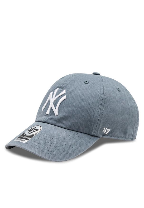 47 Brand Czapka z daszkiem Mlb New York Yankees '47 Clean Up W/No Loop Label B-NLRGW17GWS-S0 Szary. Kolor: szary. Materiał: materiał