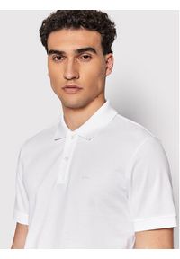 BOSS - Boss Polo Pallas 50468362 Biały Regular Fit. Typ kołnierza: polo. Kolor: biały. Materiał: bawełna #2