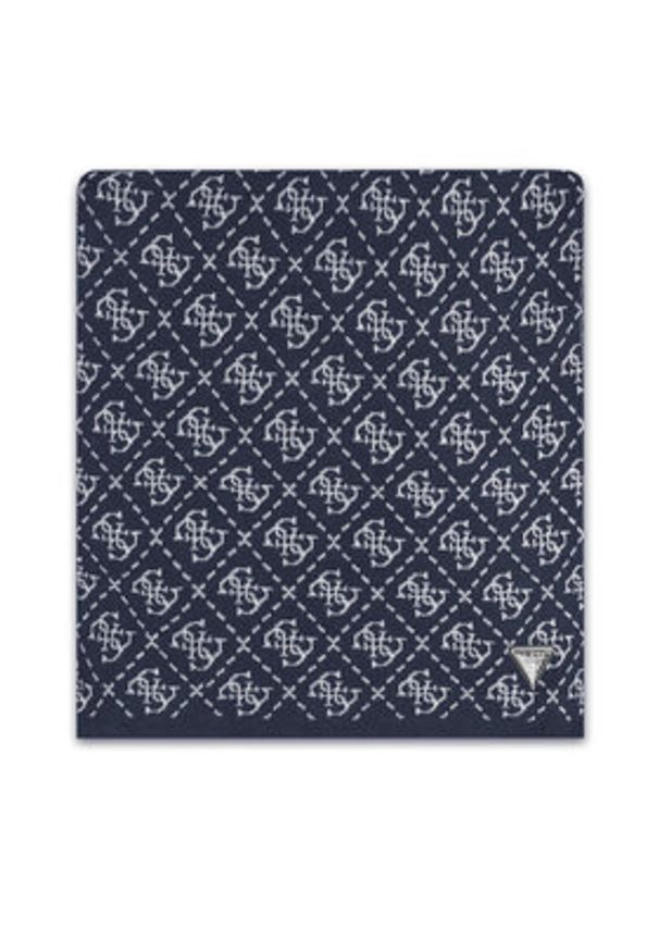 Guess Szalik M5BZ19 Z0442 Granatowy. Kolor: niebieski. Materiał: poliamid, nylon