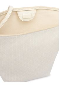 Calvin Klein Torebka Emblem Aop Sm Bucket Crossbody LV04F3506G Biały. Kolor: biały. Materiał: skórzane #4