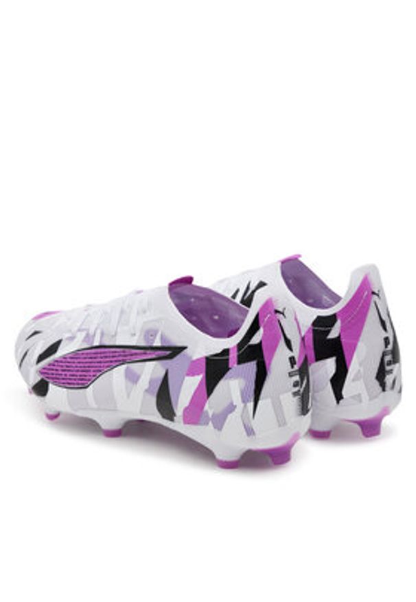 Puma Buty do piłki nożnej Ultra 5 Match Forever Fg/Ag 108412 01 Biały. Kolor: biały. Materiał: materiał