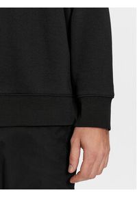 Calvin Klein Bluza Festive Logo K10K112058 Czarny Comfort Fit. Kolor: czarny. Materiał: bawełna
