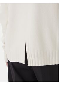 Kontatto Sweter 3M0808C Écru Relaxed Fit. Materiał: syntetyk