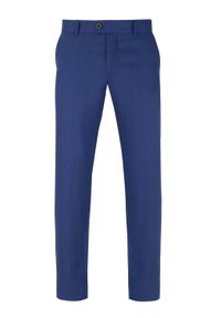 Pako Lorente - PAKO LORENTE – Spodnie męskie garniturowe PLM-6G-012-G. Materiał: len. Sezon: lato. Styl: elegancki