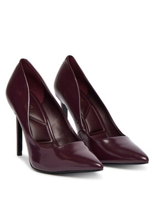 Aldo Szpilki Stessy 2.0 14193499 Fioletowy. Kolor: fioletowy. Materiał: skóra. Obcas: na szpilce