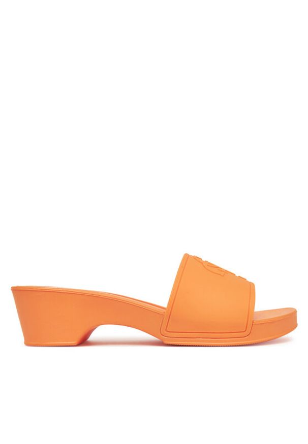 Guess Klapki E5GZ06 BB00F Pomarańczowy. Kolor: pomarańczowy