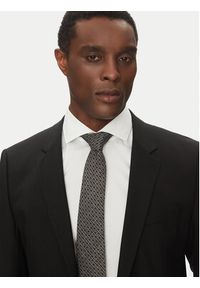 BOSS Krawat H-Tie 7,5 Cm-222 50540043 Granatowy. Kolor: niebieski. Materiał: bawełna #3