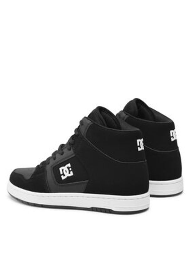 DC Shoes Sneakersy Manteca 4 Hi ADYS100743 Czarny. Kolor: czarny. Materiał: skóra