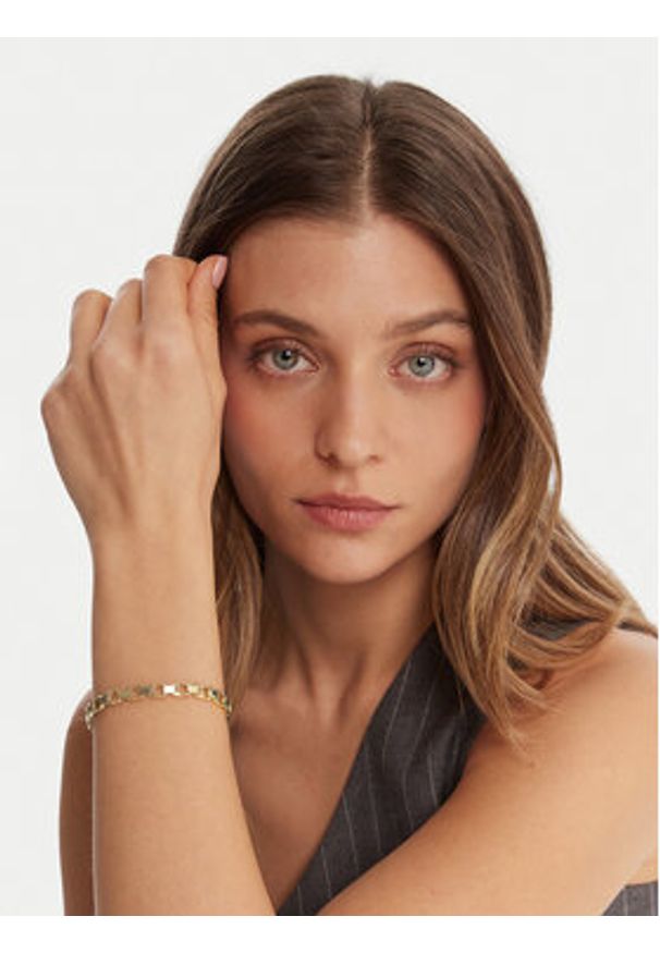 Coach Bransoletka 37541299 Złoty. Materiał: metalowe. Kolor: złoty