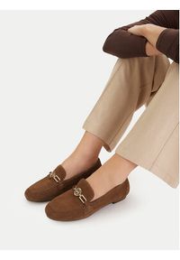 MEXX Loafersy EO-HY62517-3 Brązowy. Kolor: brązowy. Materiał: zamsz, skóra #4
