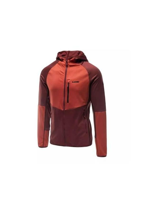 Hi-tec - Bluza sportowa męska Hi-Tec Camil M. Typ kołnierza: kaptur. Kolor: czerwony