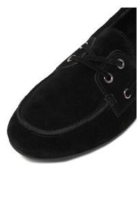 Badura Mokasyny C-ABBY-SW666 Czarny. Kolor: czarny. Materiał: zamsz, skóra #2