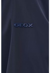 Geox kurtka GENZIANA damska kolor granatowy przejściowa. Okazja: na co dzień. Kolor: niebieski. Materiał: materiał. Wzór: gładki. Styl: casual #3