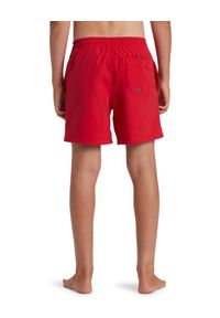 Quiksilver - Szorty kąpielowe EVERYDAY SOLID VOLLEY. Kolor: czerwony. Materiał: poliester
