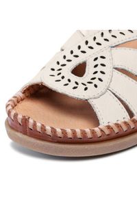 Pikolinos Sandały W8K-0907C1 Beżowy. Kolor: beżowy. Materiał: skóra