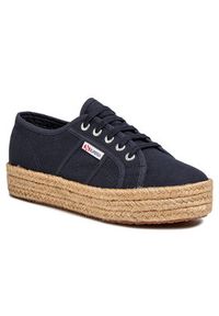 Superga Espadryle 2730 Cotropew S00CF20 Granatowy. Kolor: niebieski. Materiał: materiał #6