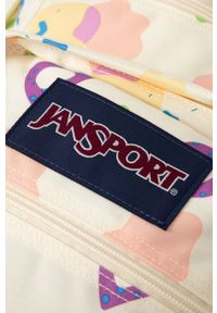 JanSport - Jansport plecak kolor beżowy duży. Kolor: beżowy. Materiał: włókno, materiał #5