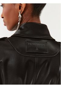 Patrizia Pepe Płaszcz przejściowy 8O0078/E030-K103 Czarny Regular Fit. Kolor: czarny. Materiał: syntetyk #5