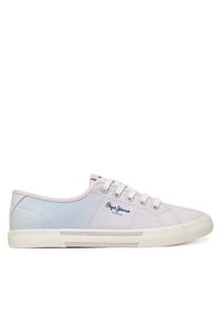 Pepe Jeans Tenisówki Brady Colors W PLS31600 Fioletowy. Kolor: fioletowy. Materiał: materiał