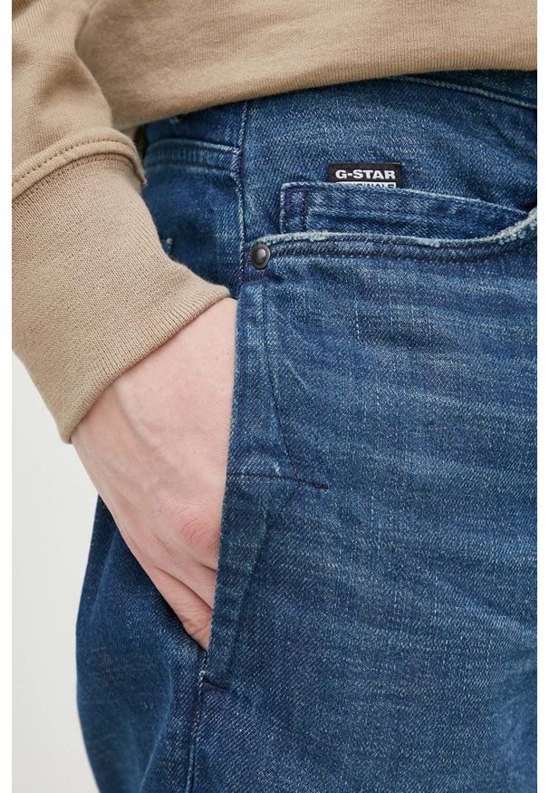 G-Star RAW - G-Star Raw jeansy męskie. Kolor: niebieski