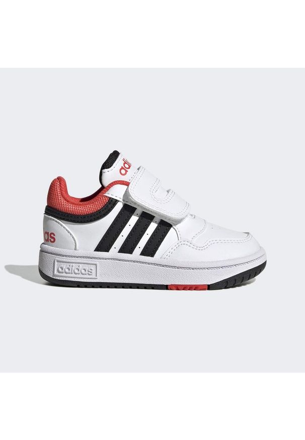 Adidas - Hoops Shoes. Kolor: biały, czerwony, wielokolorowy, czarny. Sport: tenis