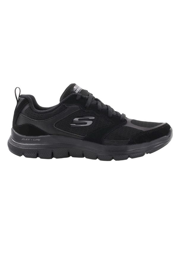 skechers - Buty na co dzień damskie SKECHERS FLEX APPEAL 4.0 ACTIVE FLOW skóra. Okazja: na co dzień. Kolor: czarny. Materiał: skóra. Model: Skechers Sport. Sport: turystyka piesza