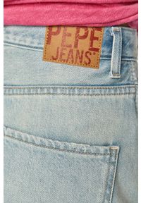 Pepe Jeans - Szorty jeansowe Rachel. Okazja: na co dzień. Kolor: niebieski. Materiał: bawełna. Styl: casual #2