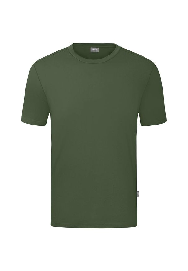 Koszulka Jako Organic Stretch. Kolor: zielony. Sport: piłka nożna